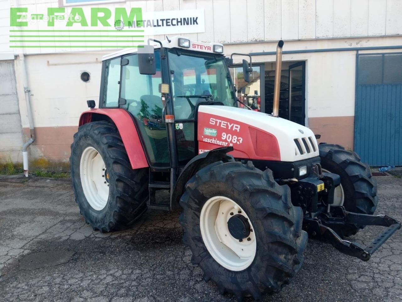 Steyr 9083 m a wheel tractor