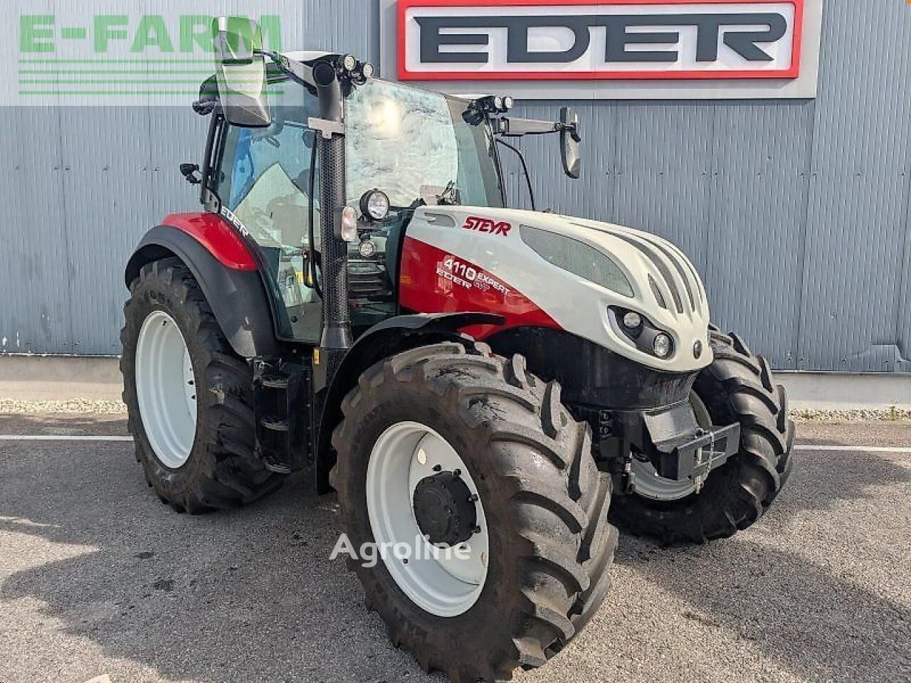 جرار بعجلات Steyr expert 4110 cvt - Agroline