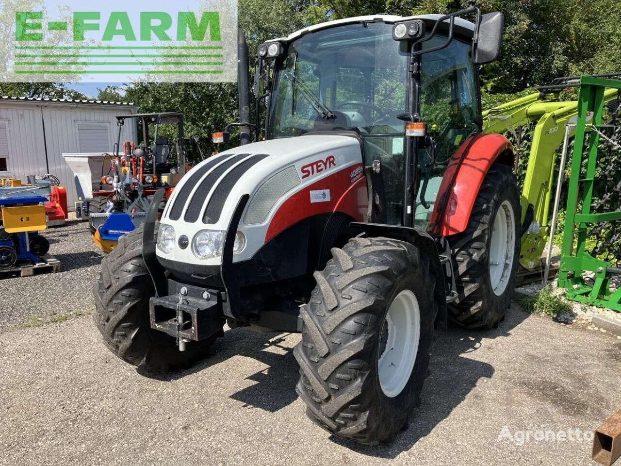 Steyr kompakt 4065 s tier3 wielen trekker