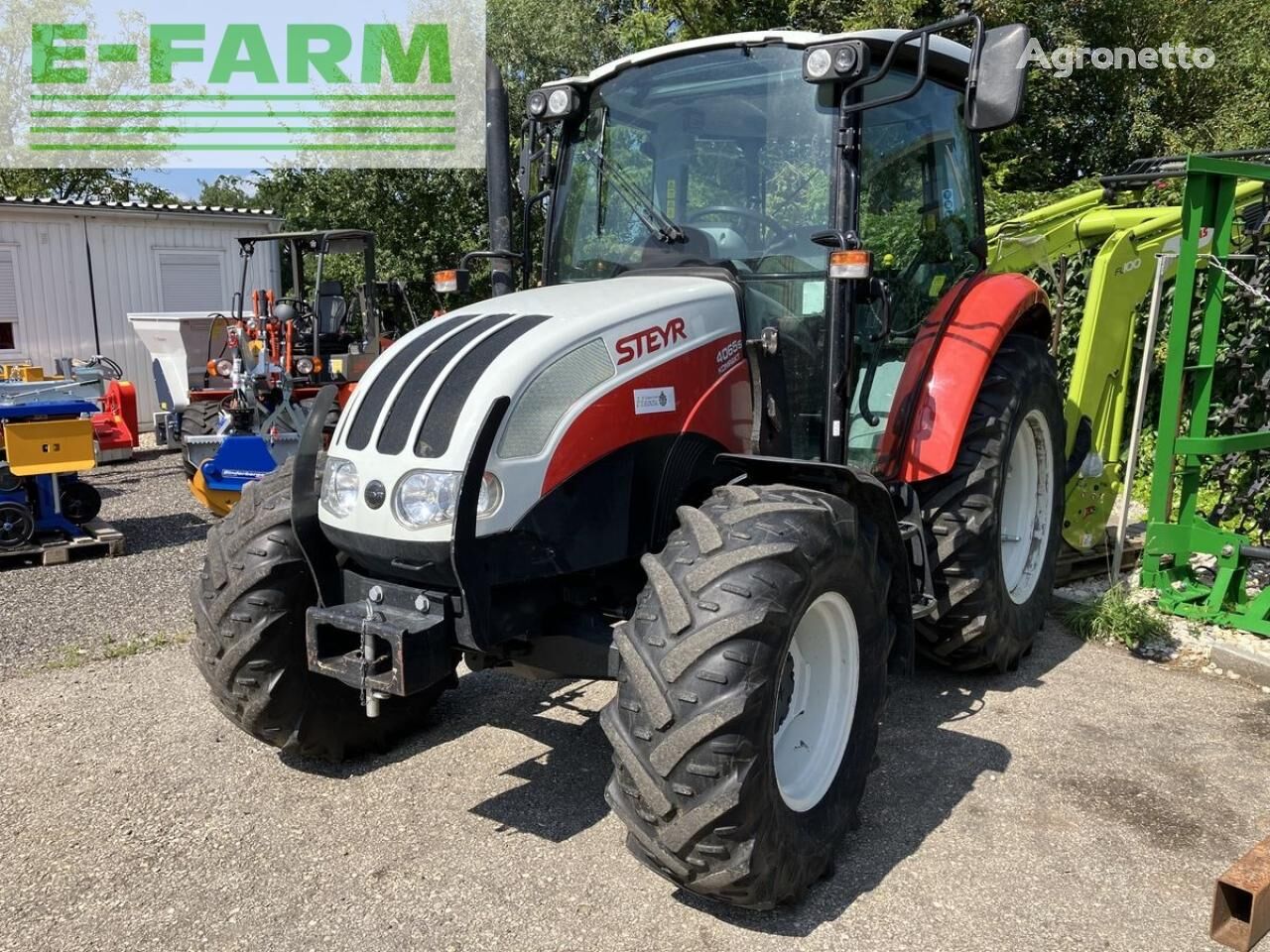 tracteur à roues Steyr kompakt 4065 s tier3 S