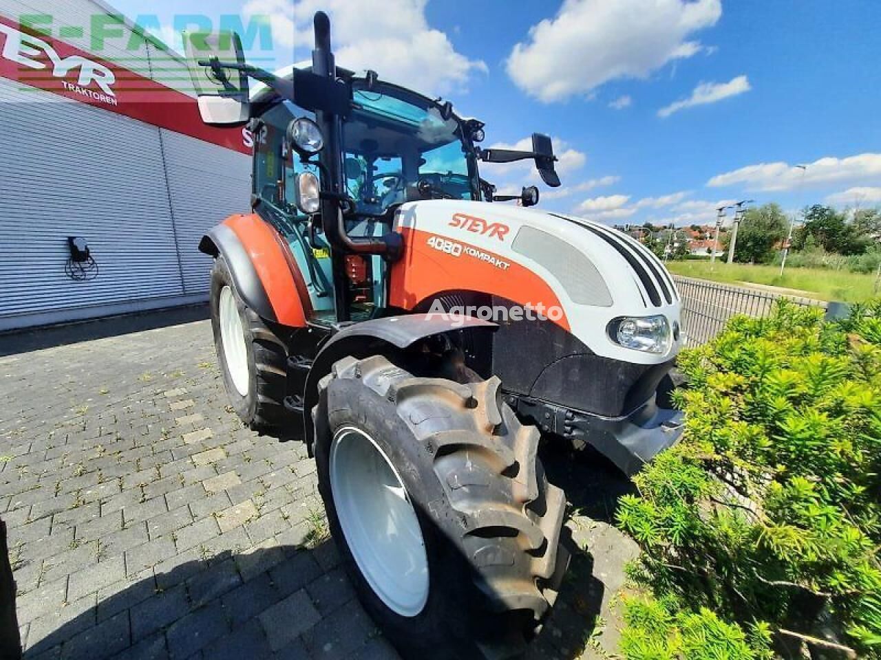 Tracteur à roues Steyr kompakt 4080 hilo - Agronetto