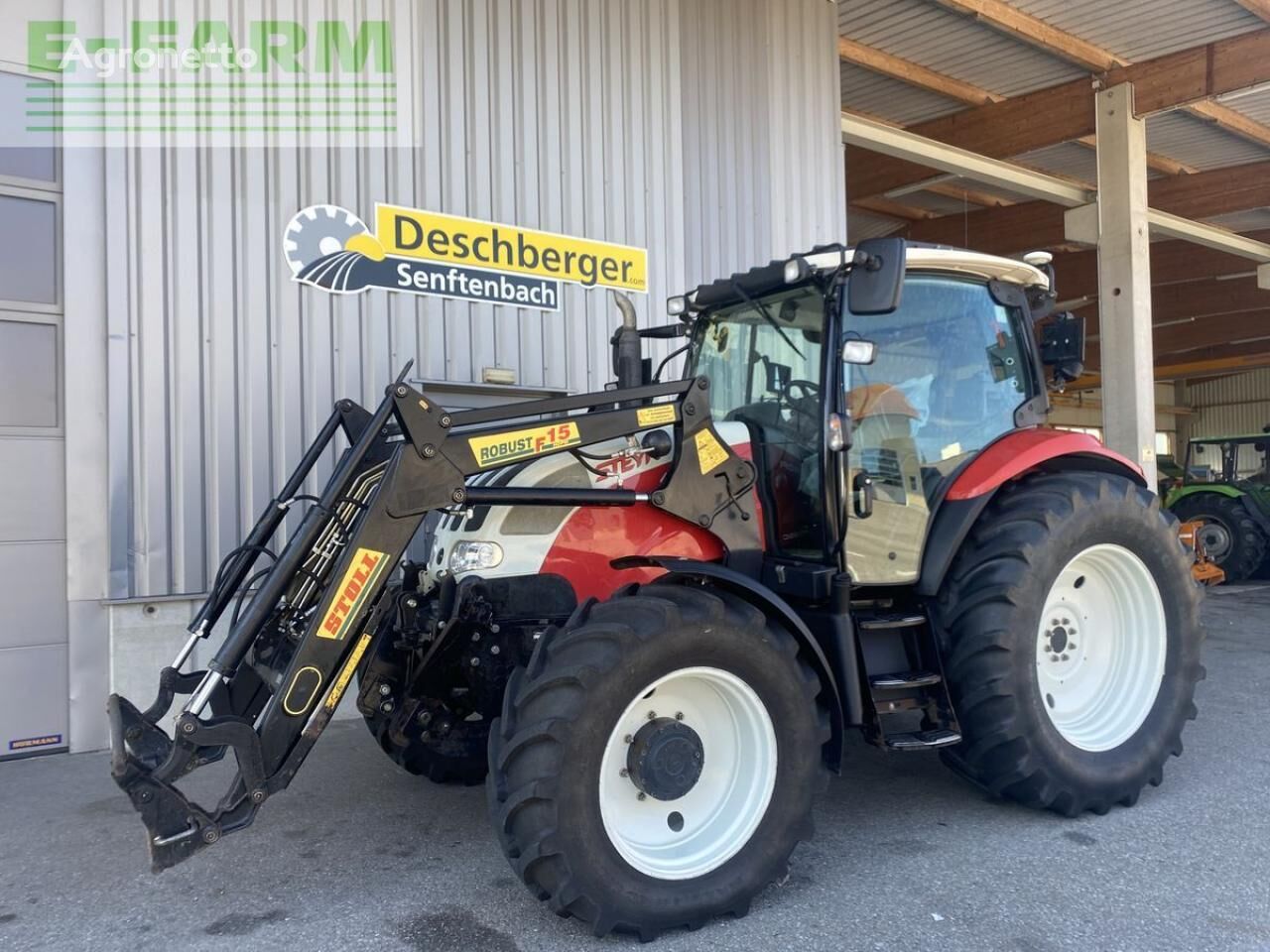 Steyr profi 4110 wheel tractor