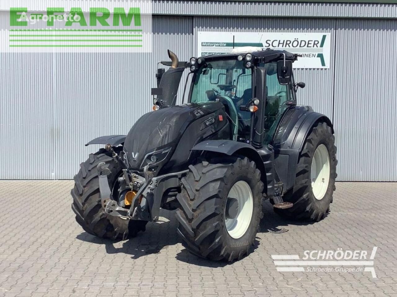 Valtra t 214 d smarttouch wheel tractor
