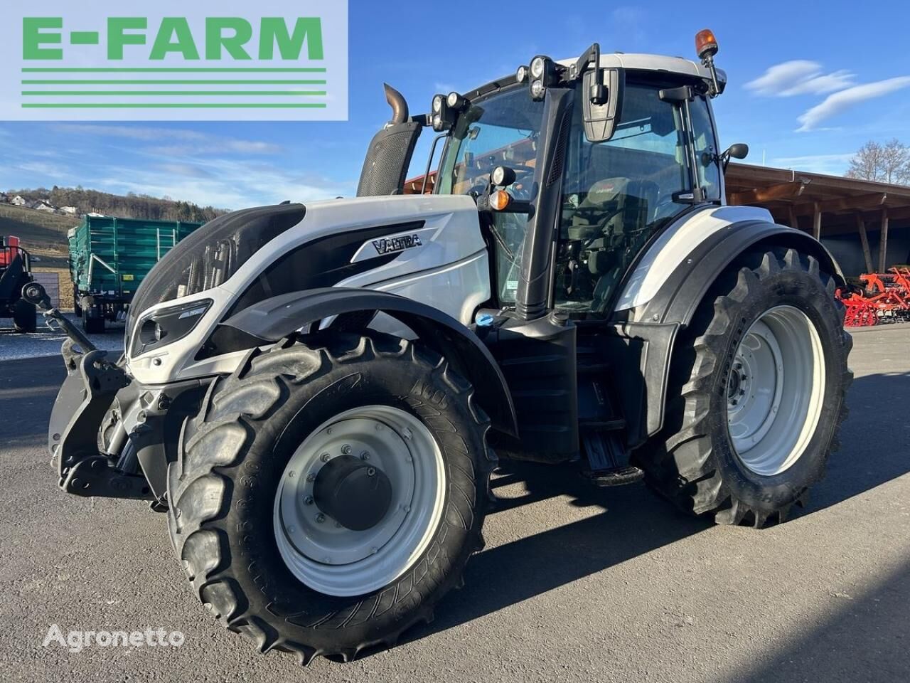 tracteur à roues Valtra t 254 active