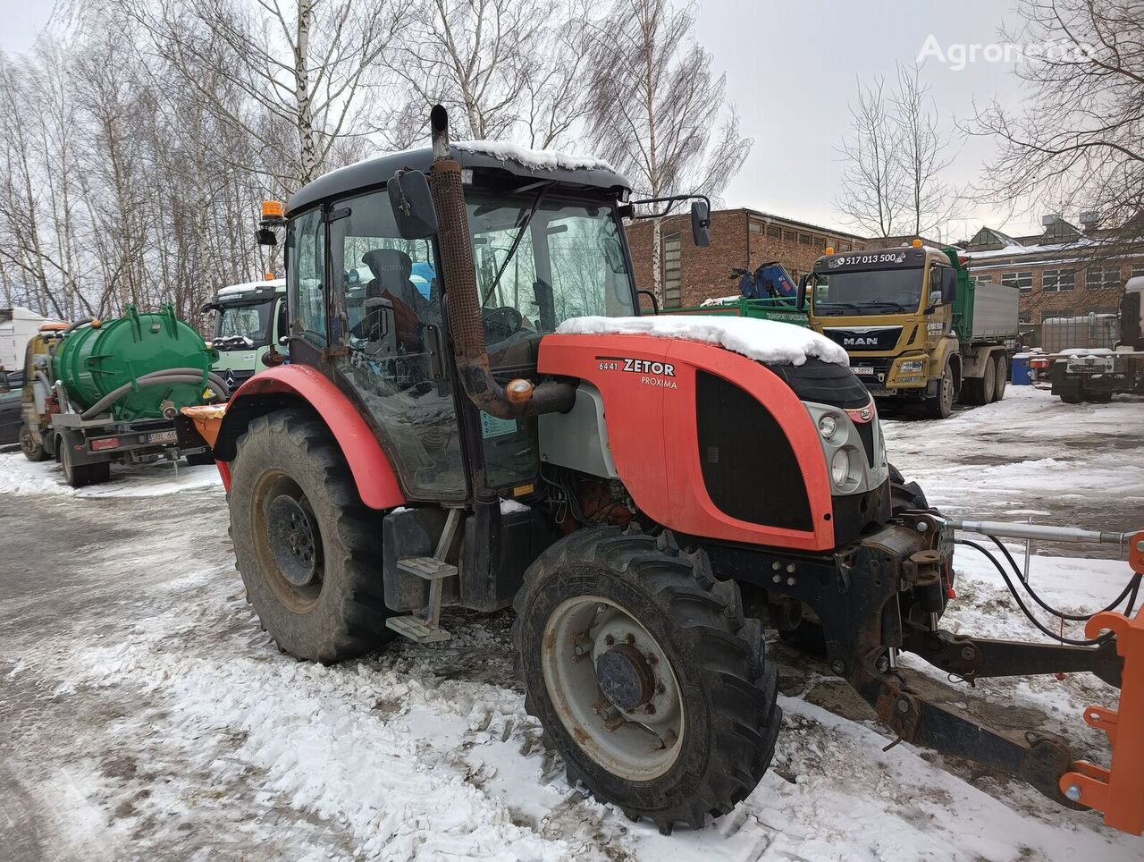 Zetor 6441  traktor på hjul