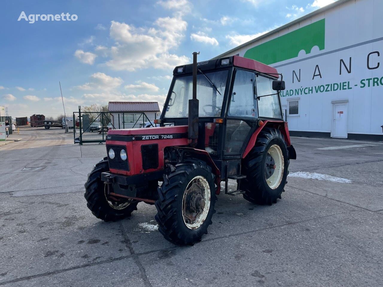 trattore gommato Zetor 7245 VIN 583