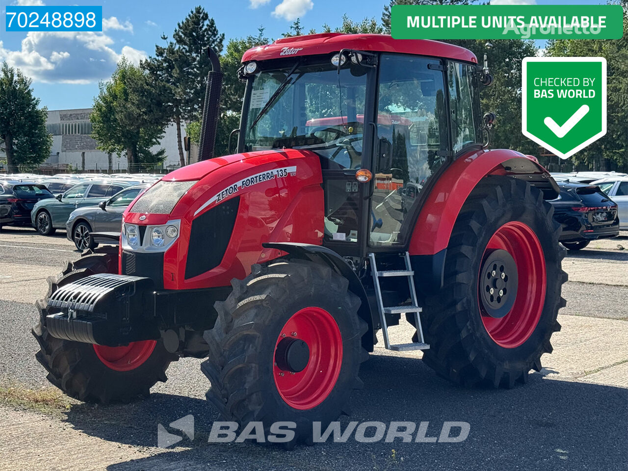 tracteur à roues Zetor Forterra CL 135 4X4 MORE UNITS AVAILABLE! neuf