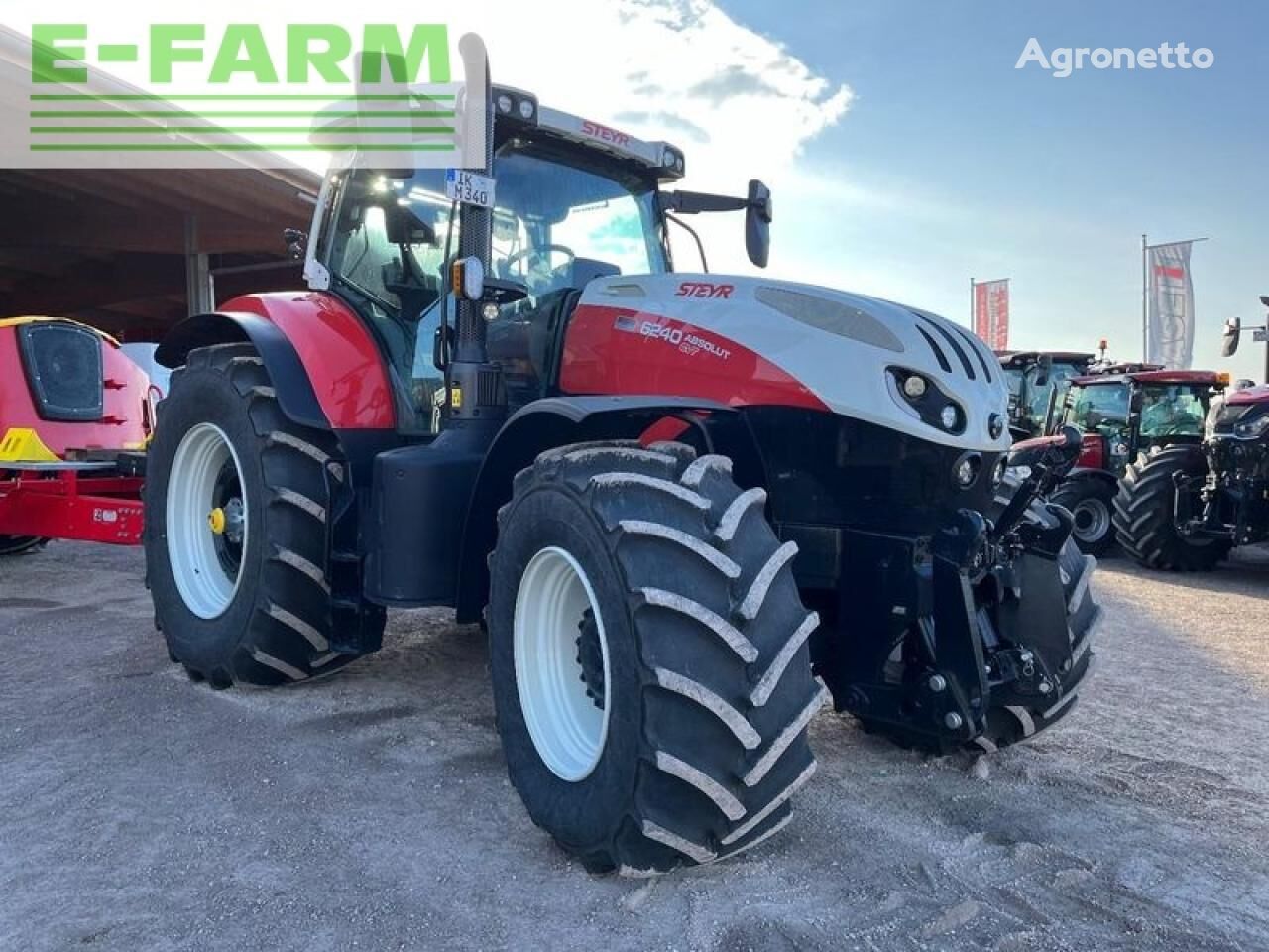 absolut 6240 cvt tractor de ruedas