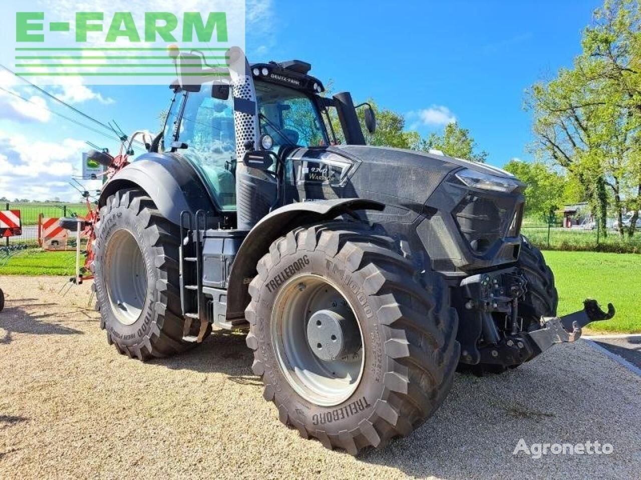 máy kéo bánh lốp agrotron 9340