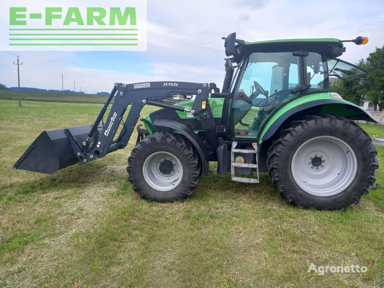 tracteur à roues agrotron k 100