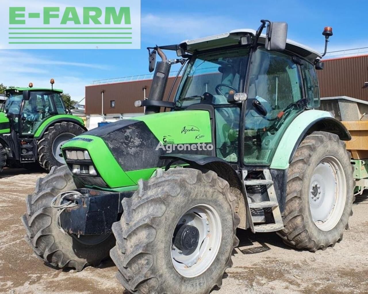 tracteur à roues agrotron k 420