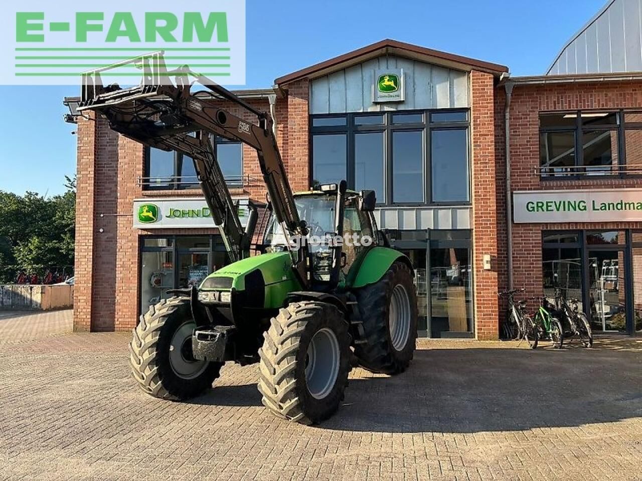 tracteur à roues agrotron mk3 165