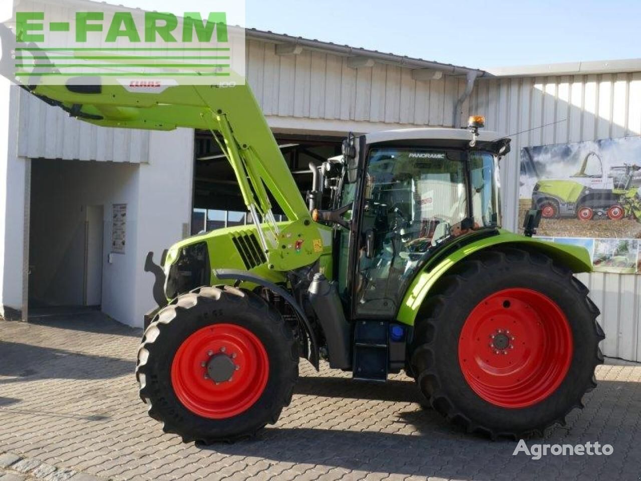 arion 420 panoramic tractor de ruedas