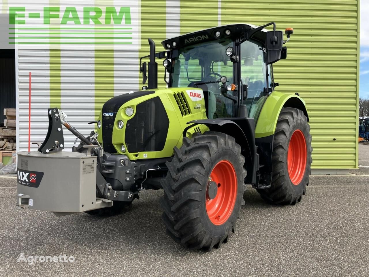 arion 530 hexashift wheel tractor