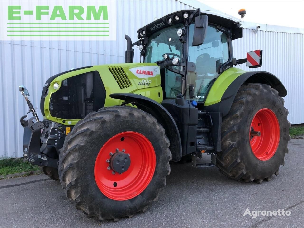 kolesový traktor axion 800 cmatic s5