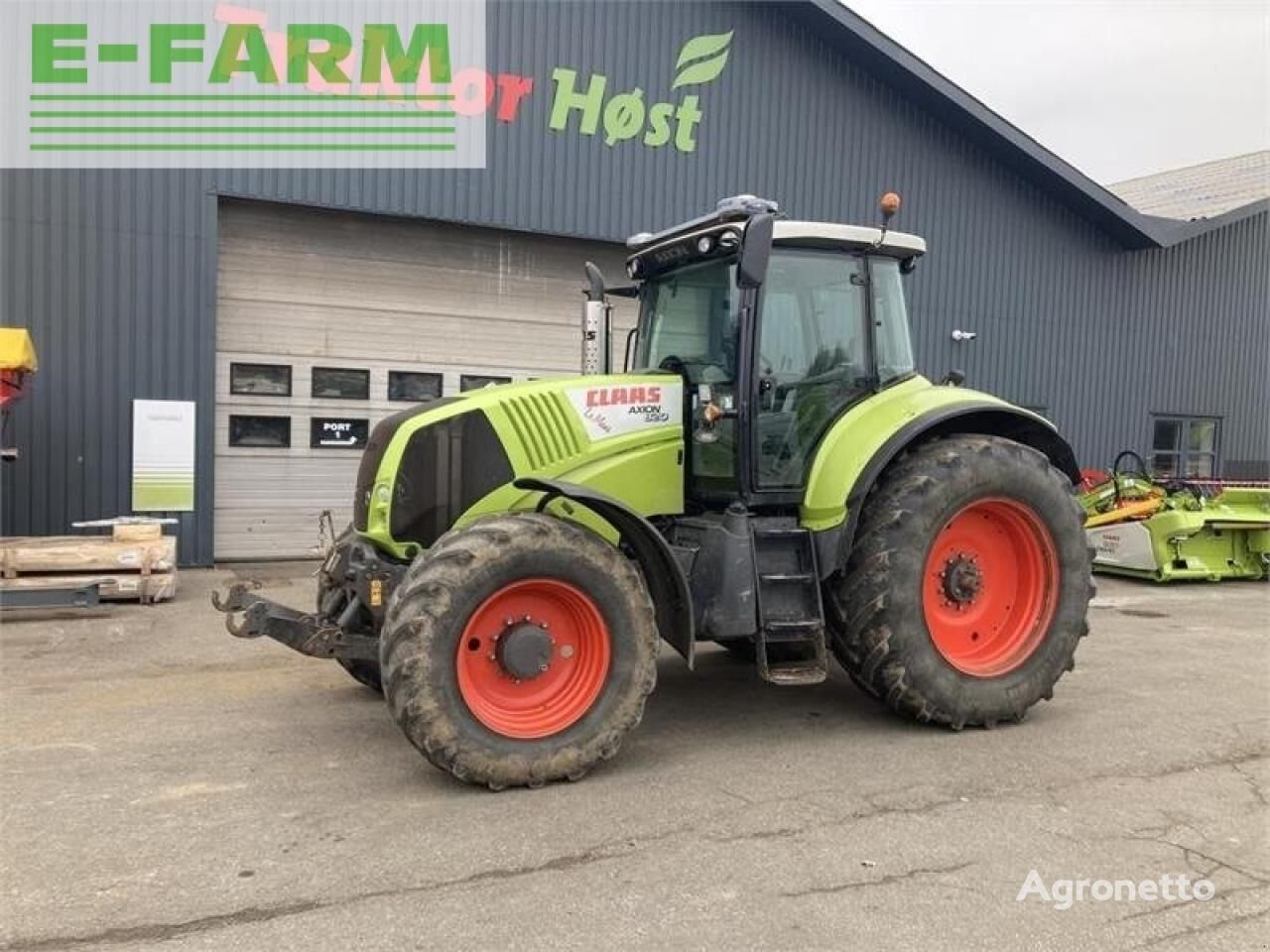 axion 820 cmatic tractor de ruedas