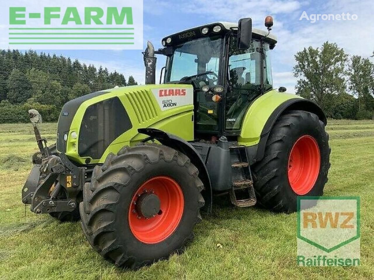 traktor roda axion 820 cmatic -getriebe überholt CMATIC