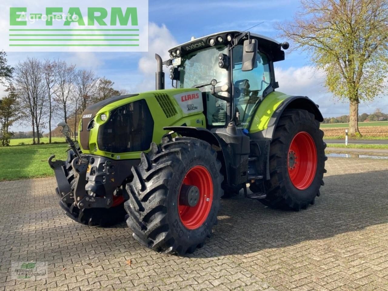 axion 830 cebis tractor de ruedas