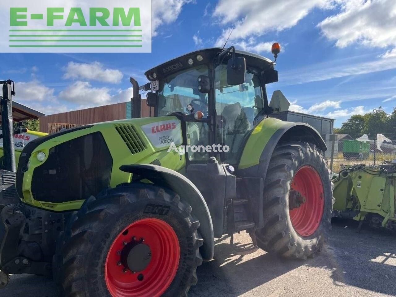 axion 850 cis tractor de ruedas