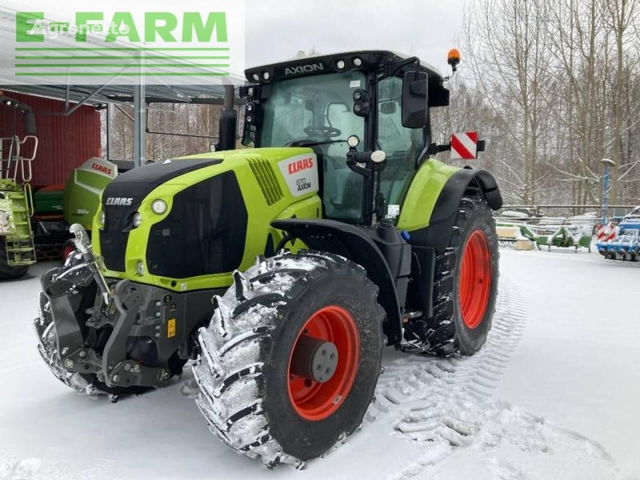 axion 870 cmatic wheel tractor