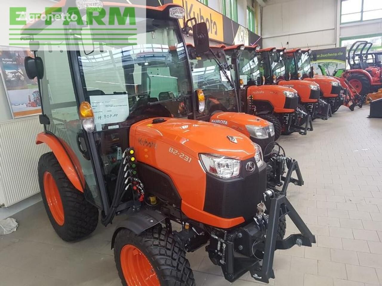 tracteur à roues b2-231 h cab