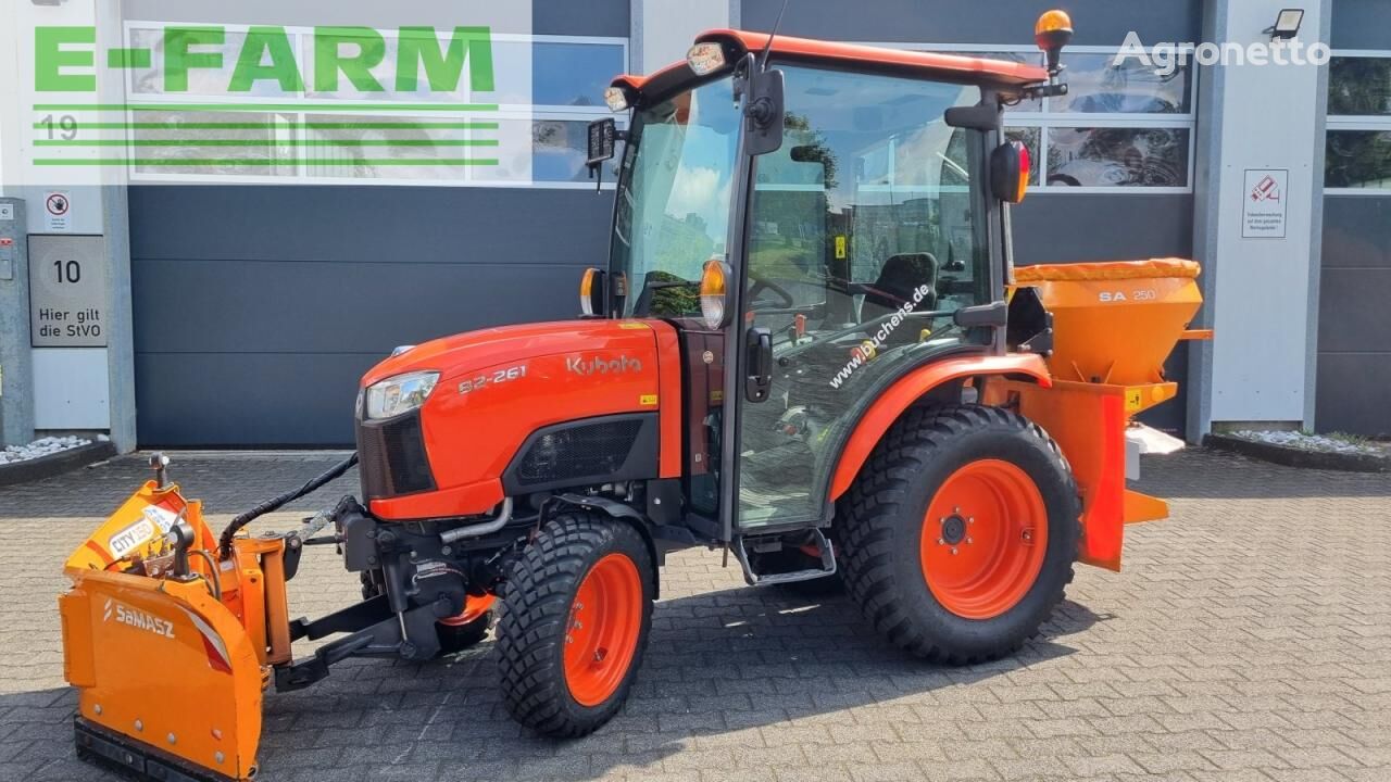 b2-261 winterdienst tractor de ruedas