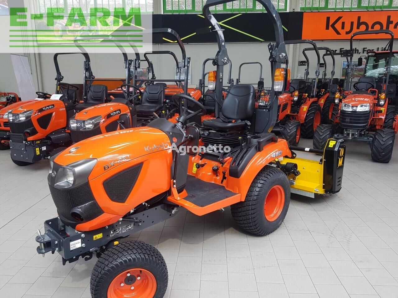 bx 261 ab 0,99% tractor de ruedas