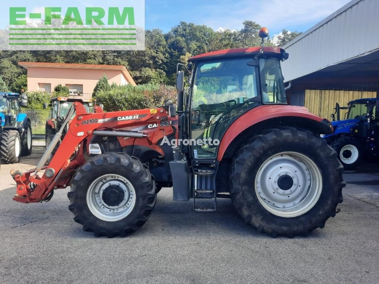 farmall 105 u pro wielen trekker