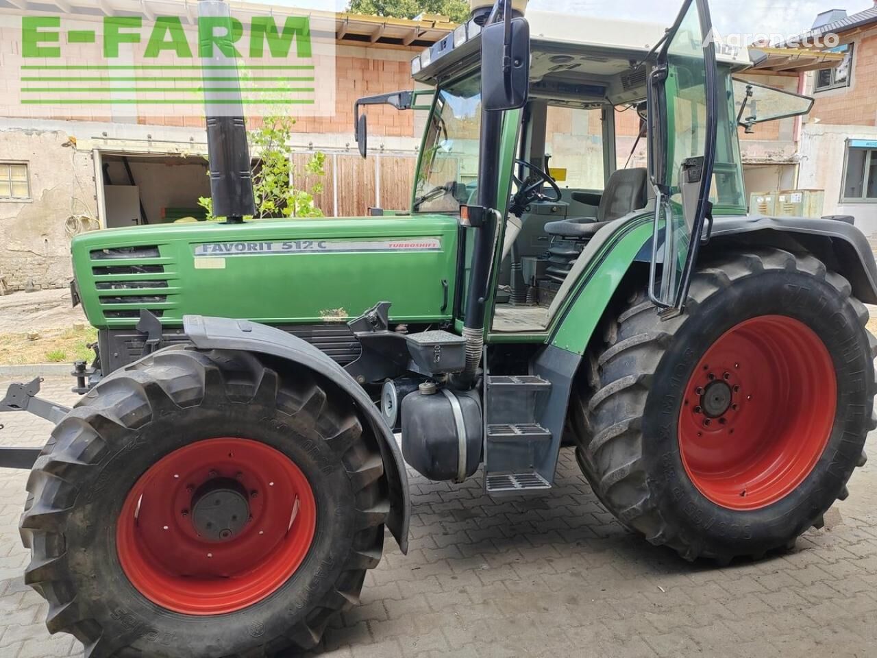 favorit 512 c tractor de ruedas