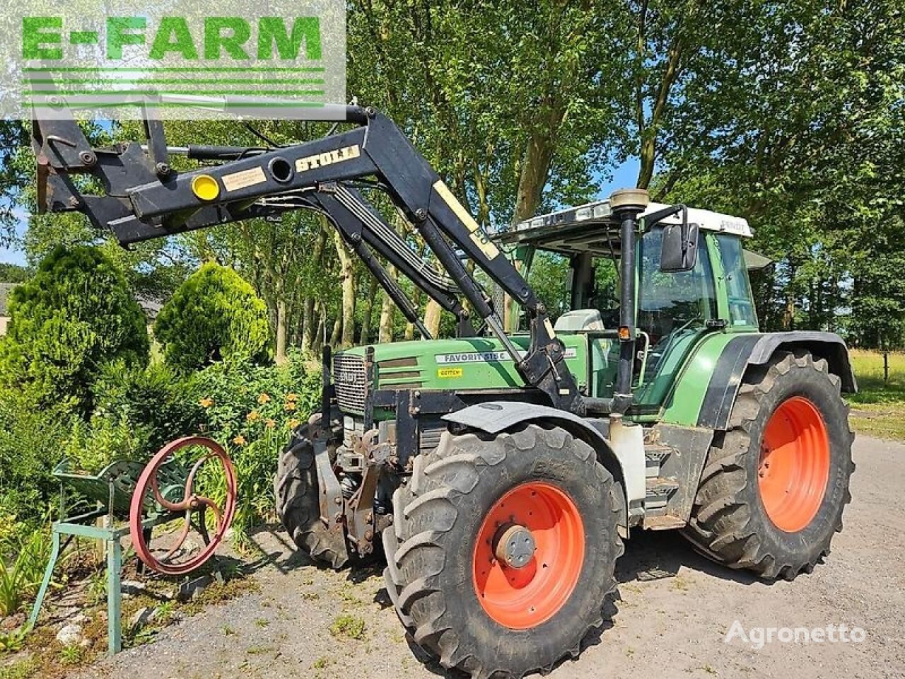 tracteur à roues favorit 515 c turboshift