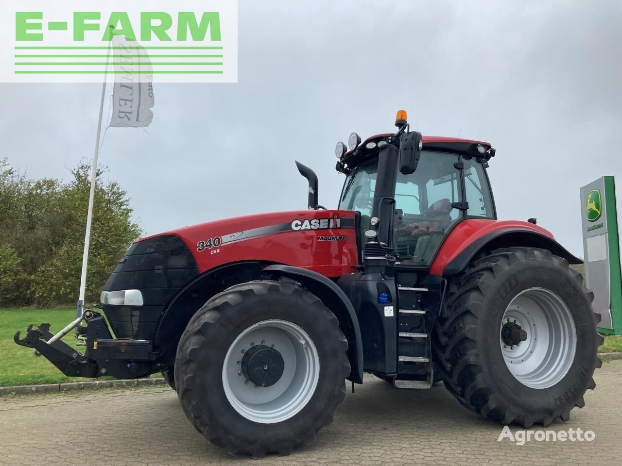 tracteur à roues magnum 340 cvx