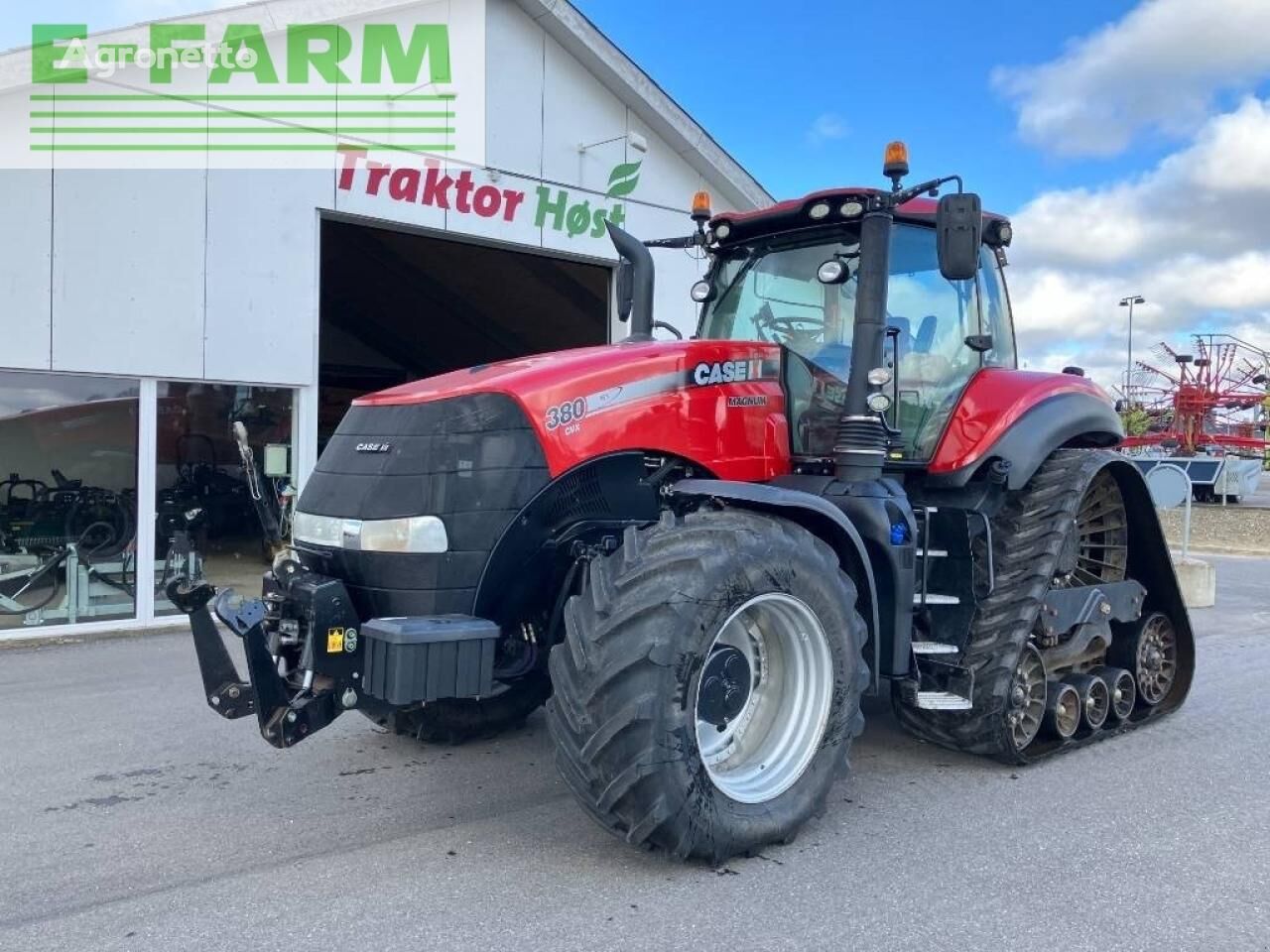 magnum 380 rowtrac tractor de ruedas