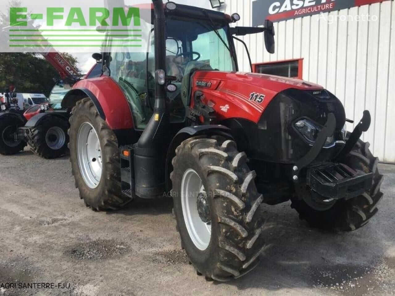 tracteur à roues maxxum 115