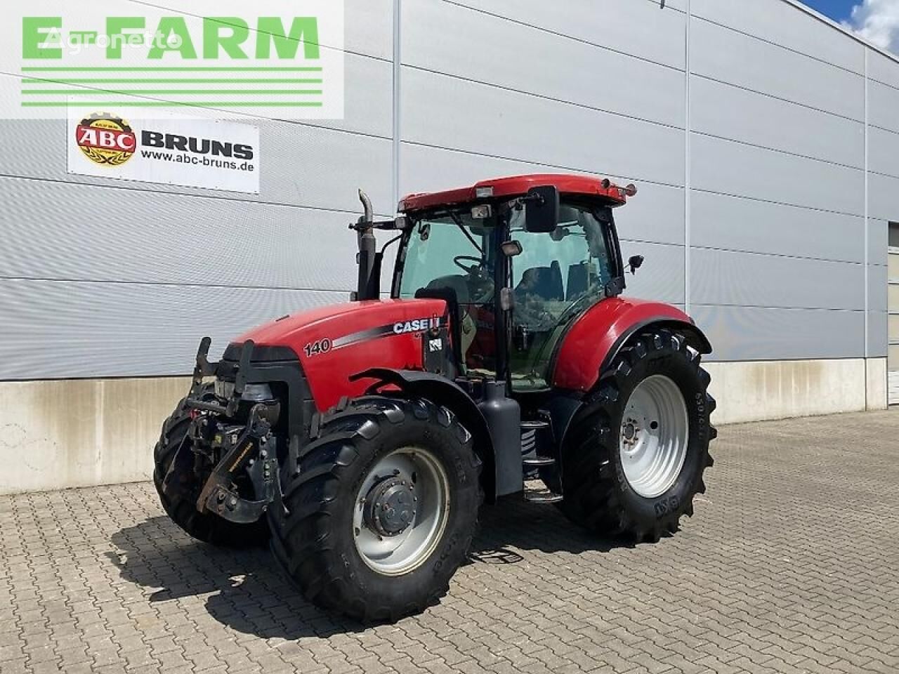 maxxum 140 tractor de ruedas