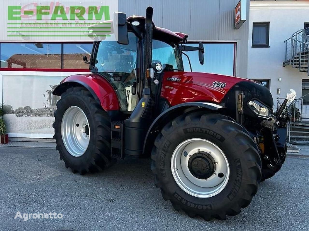 maxxum 150 cvx wheel tractor