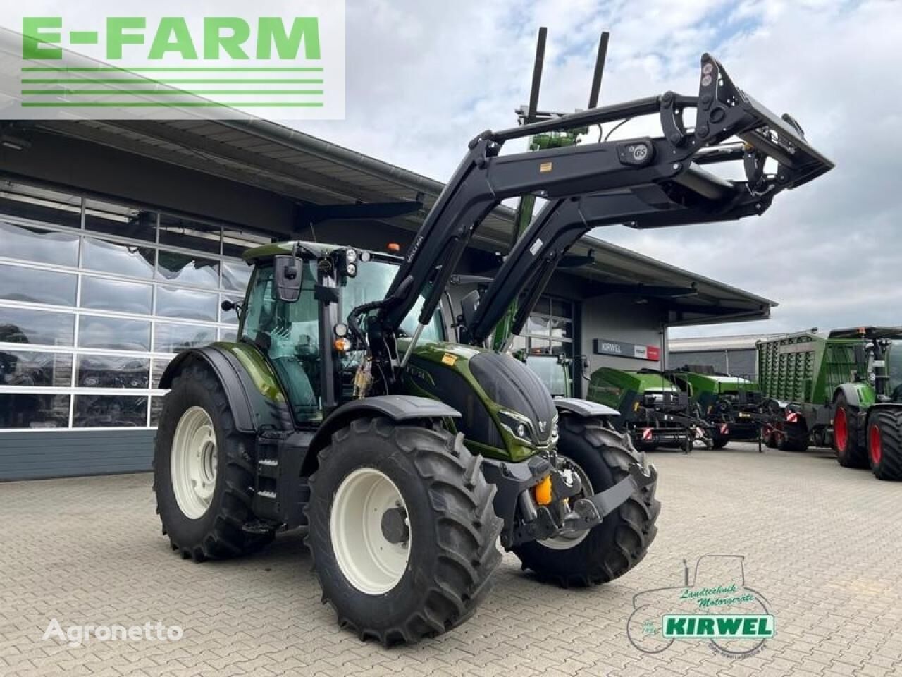 n 155 active tractor de ruedas