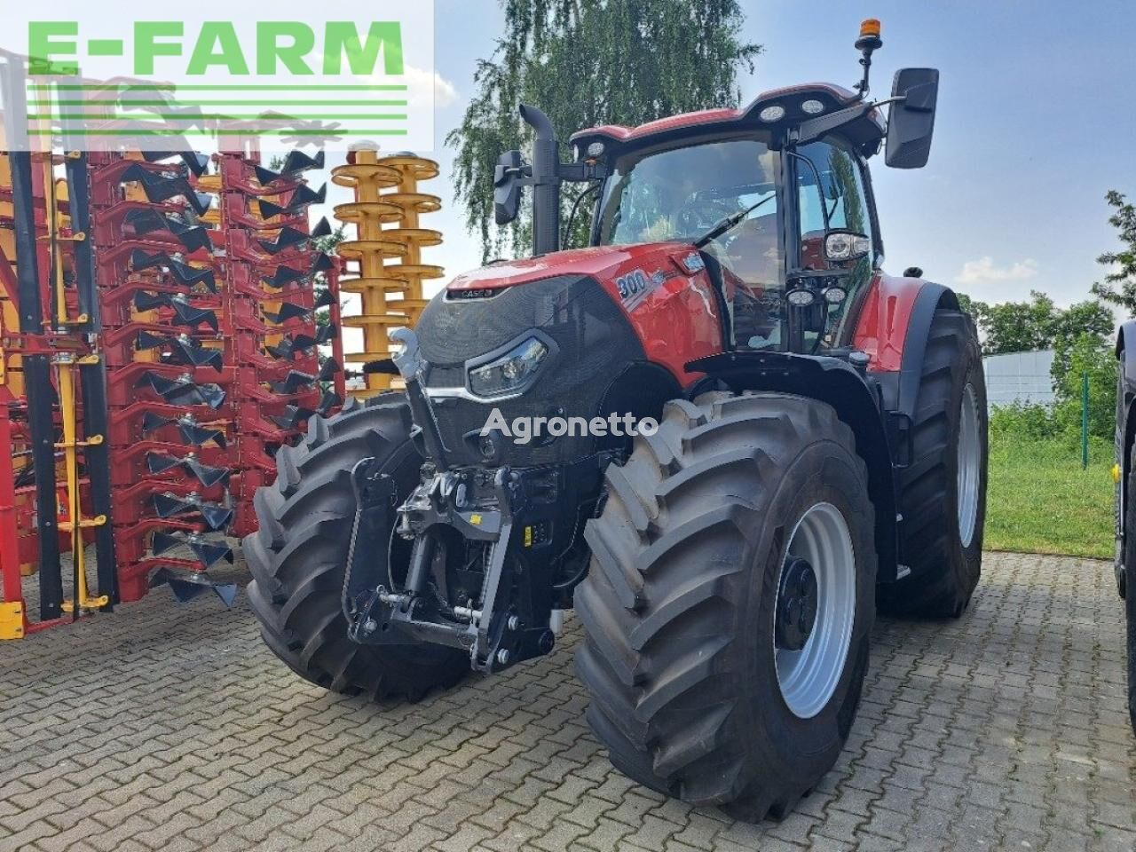 optum 300 cvx tractor de ruedas