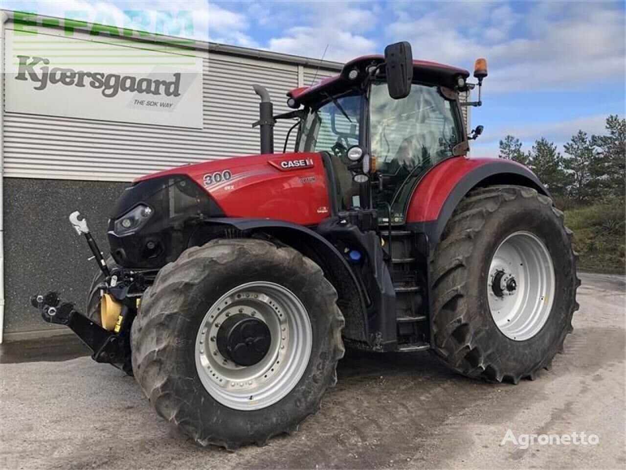 tracteur à roues optum 300 cvx CVX