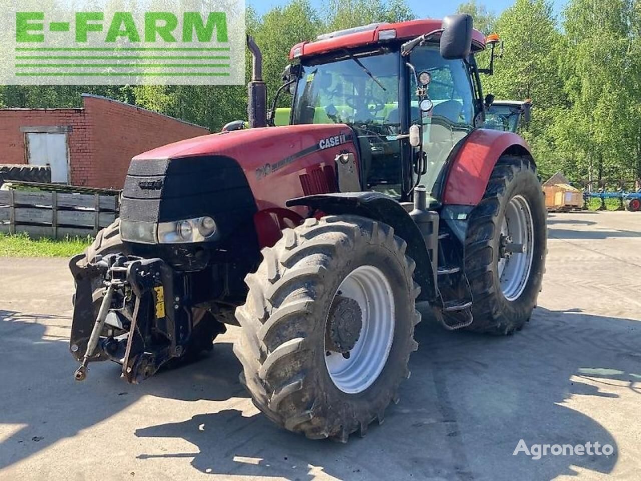 tracteur à roues puma 210