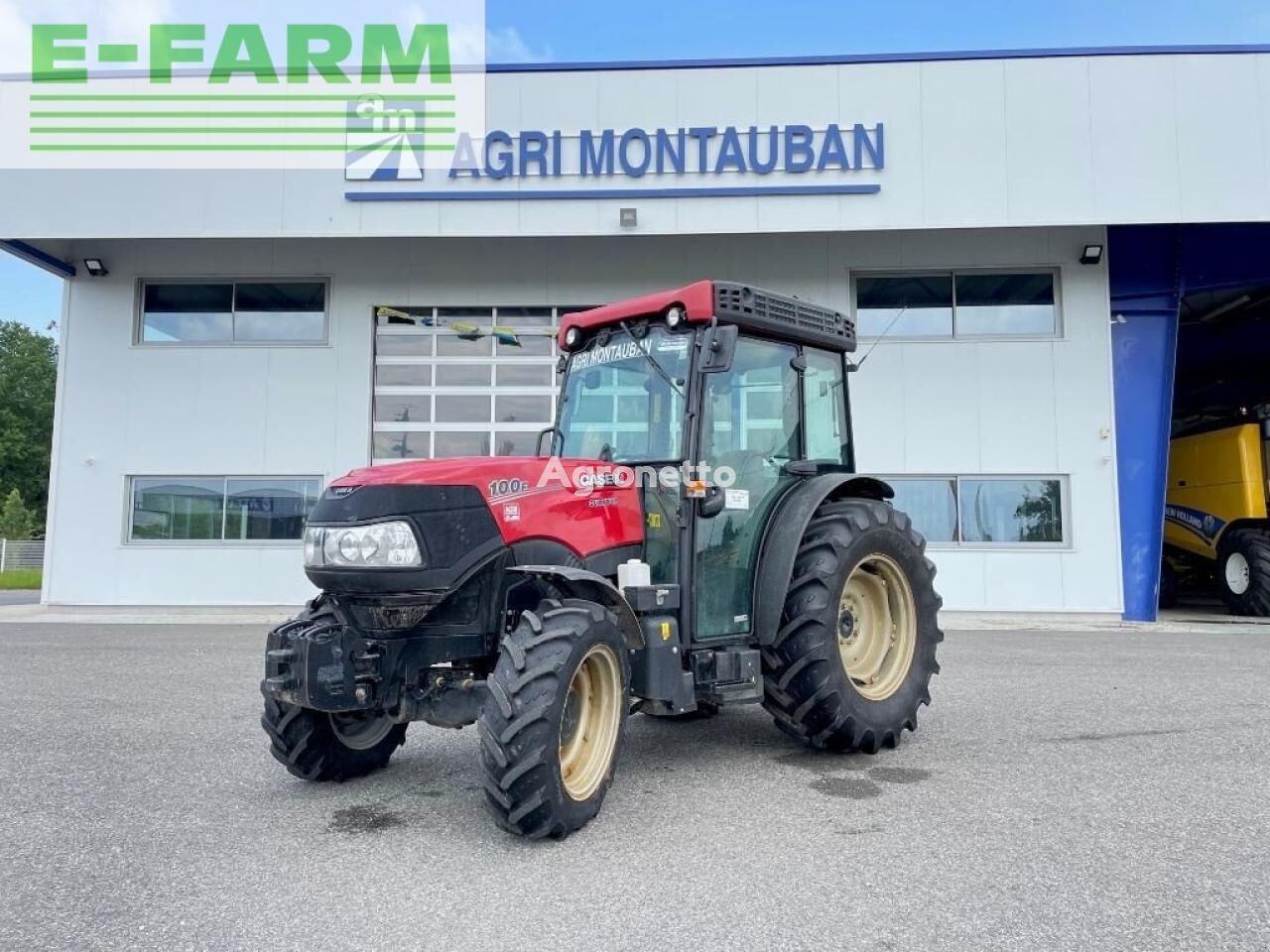 tracteur à roues quantum 100 f