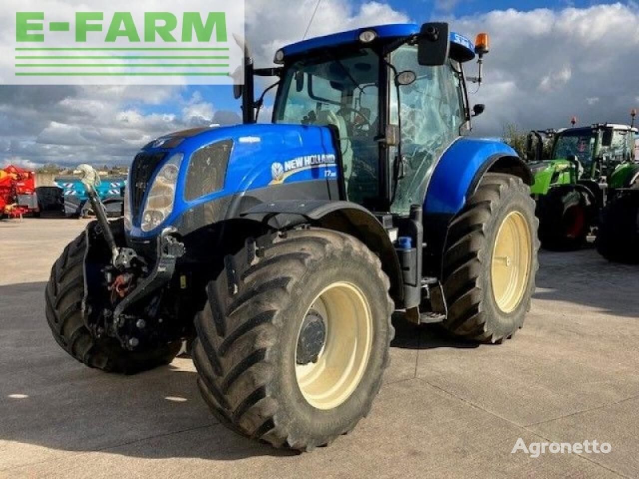 tracteur à roues t 7 185 ac