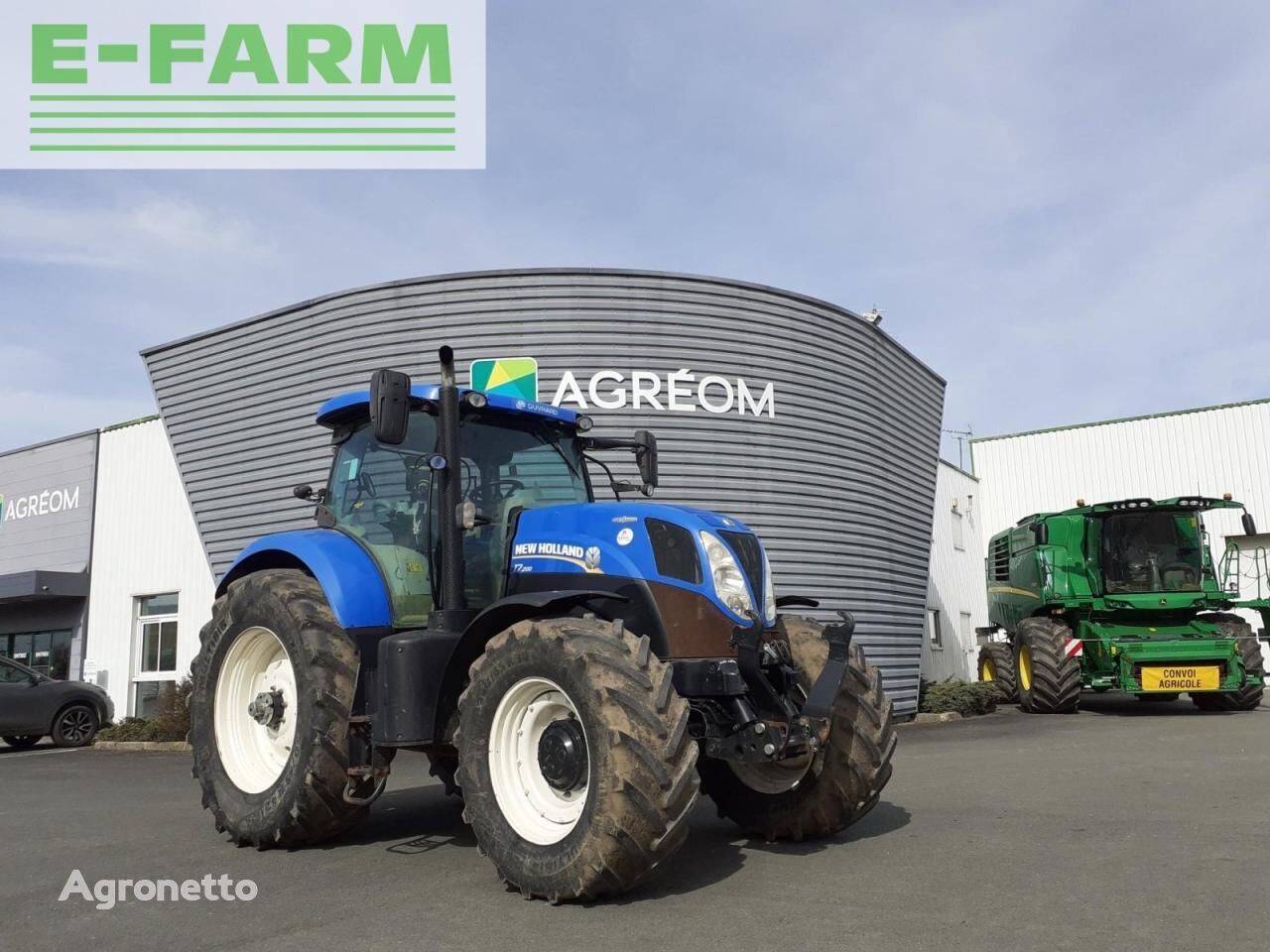 t7 200 tractor de ruedas