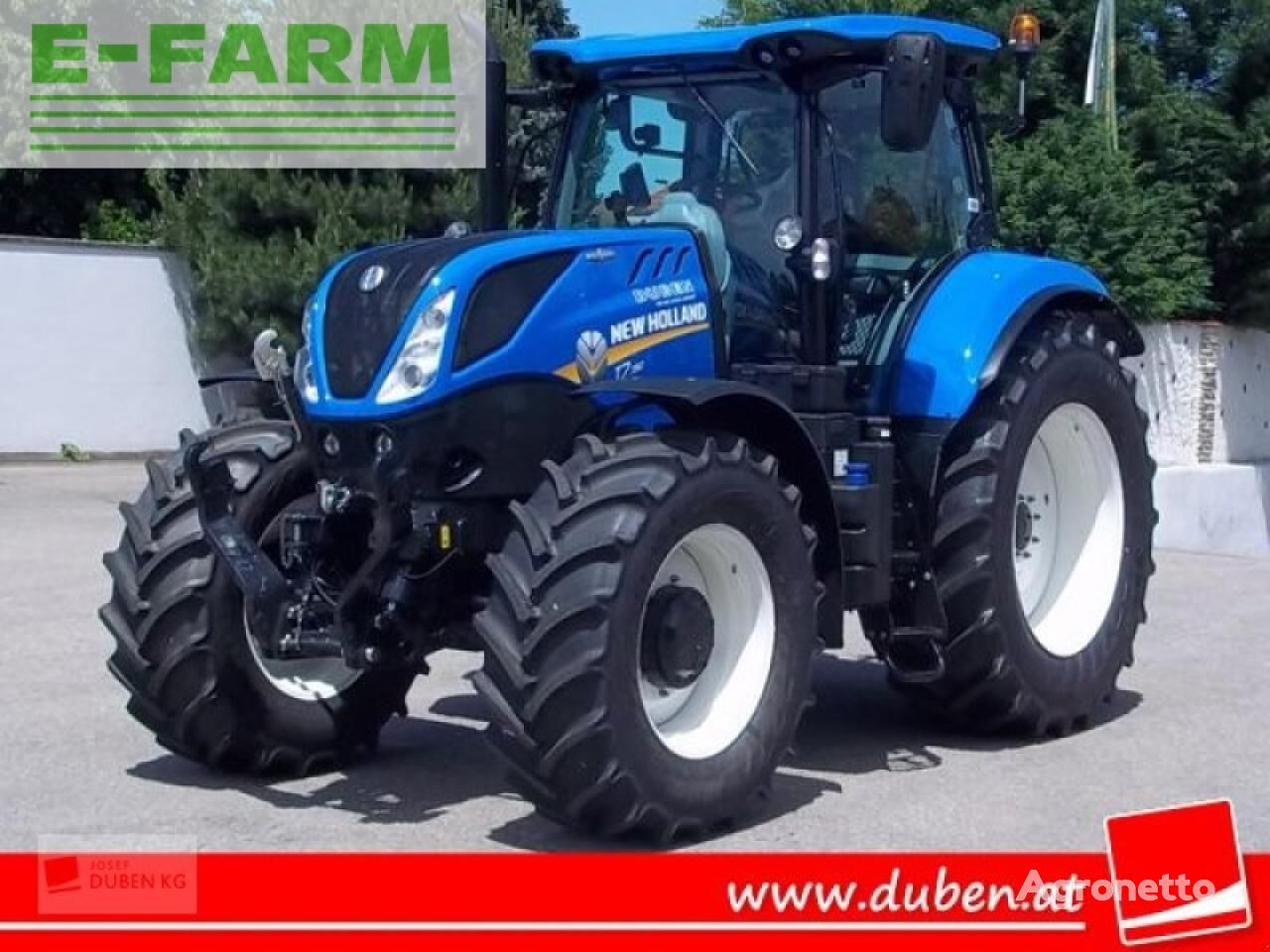 t7.210 (stage v) tractor de ruedas