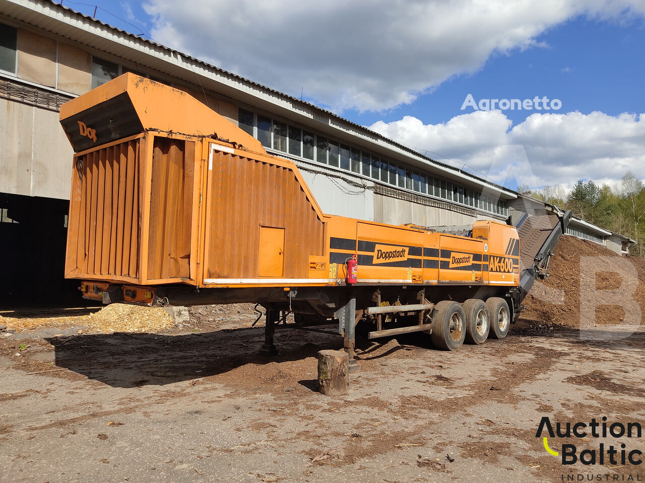 Pārdošana Doppstadt AK 600 Multi zaru smalcinātāja | Agronetto LV Doppstadt AK 600 Multi zaru smalcinātājs - Agronetto