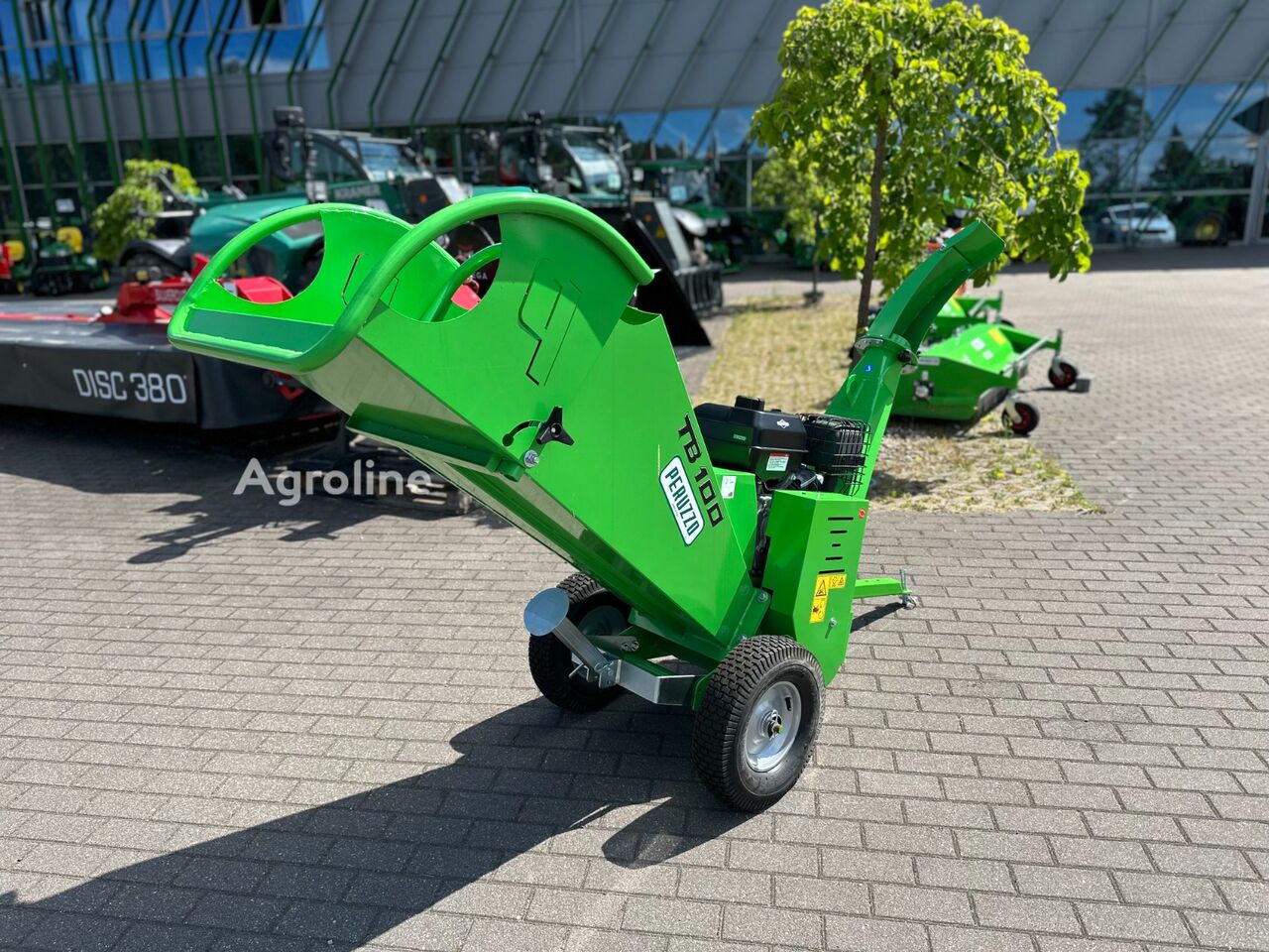 Peruzzo TB100 wood chipper - Agroline