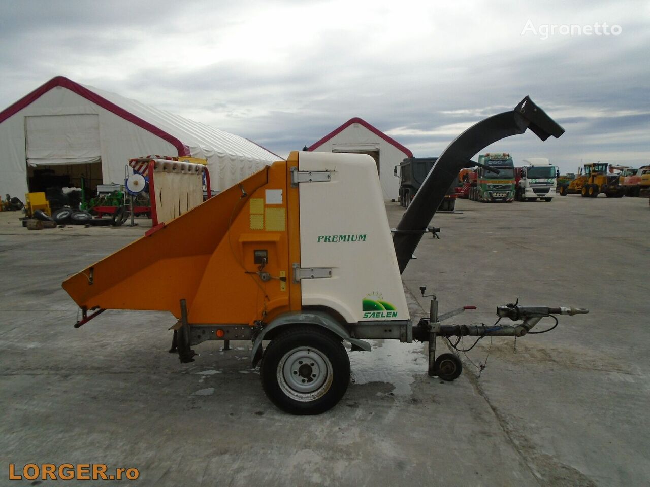 Saelen Premium DRI wood chipper